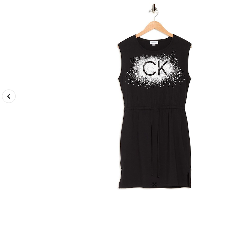Dámské šaty Calvin Klein Logo Dress
